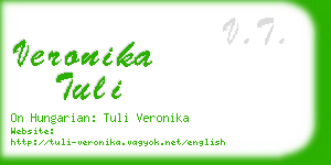 veronika tuli business card